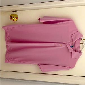 Pink PGA Tour golf shirt